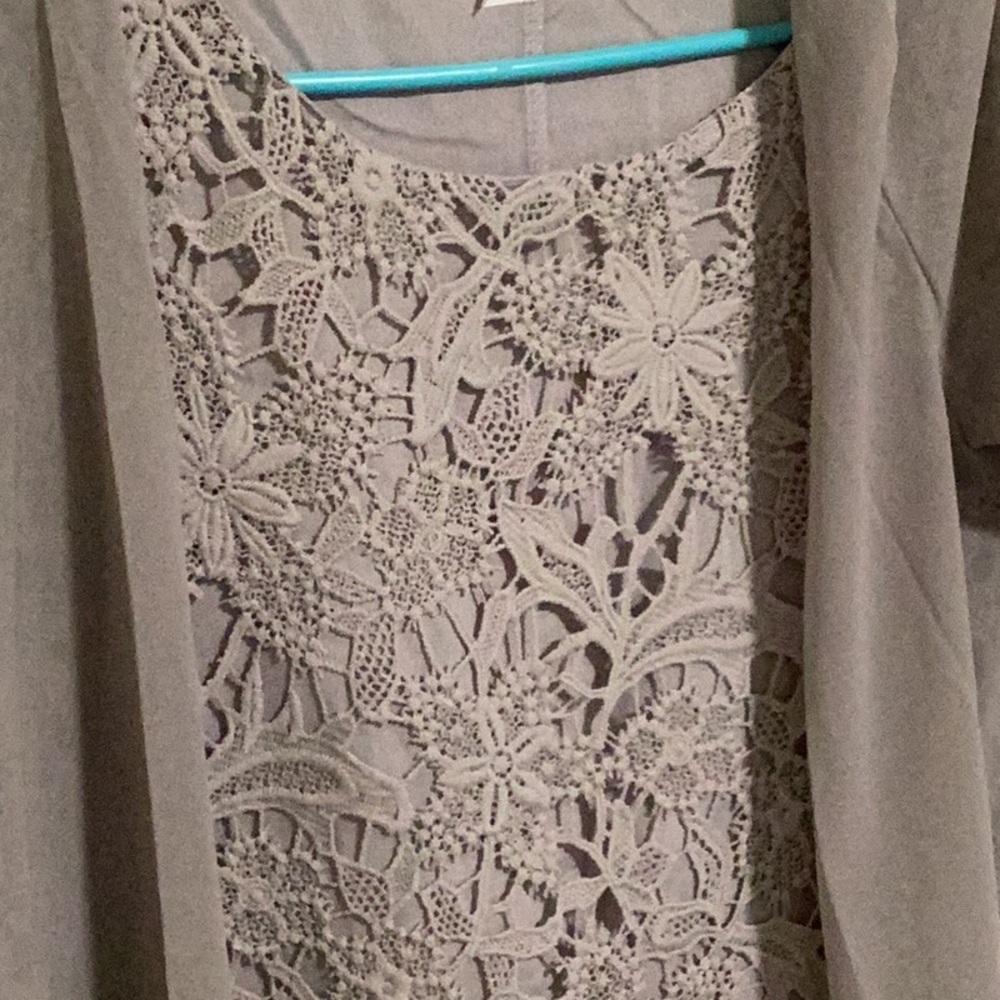 Gray Fancy Dress for Summer Wedding or ….